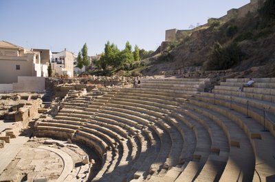 Rovine del Teatro Romano da Roman
